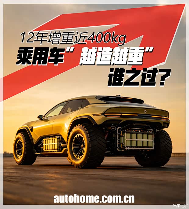 12年增重近400kg 乘用车“越造越重”谁之过？